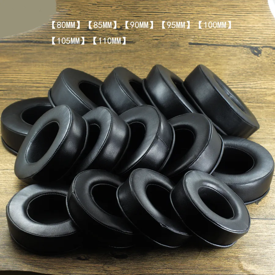 65 80MM 70MM 90MM 95-110MM Sheepskin Earpads Replacement Memory Foam Earpads Cushion for Sennheiser AKG Sony Razer Headphones