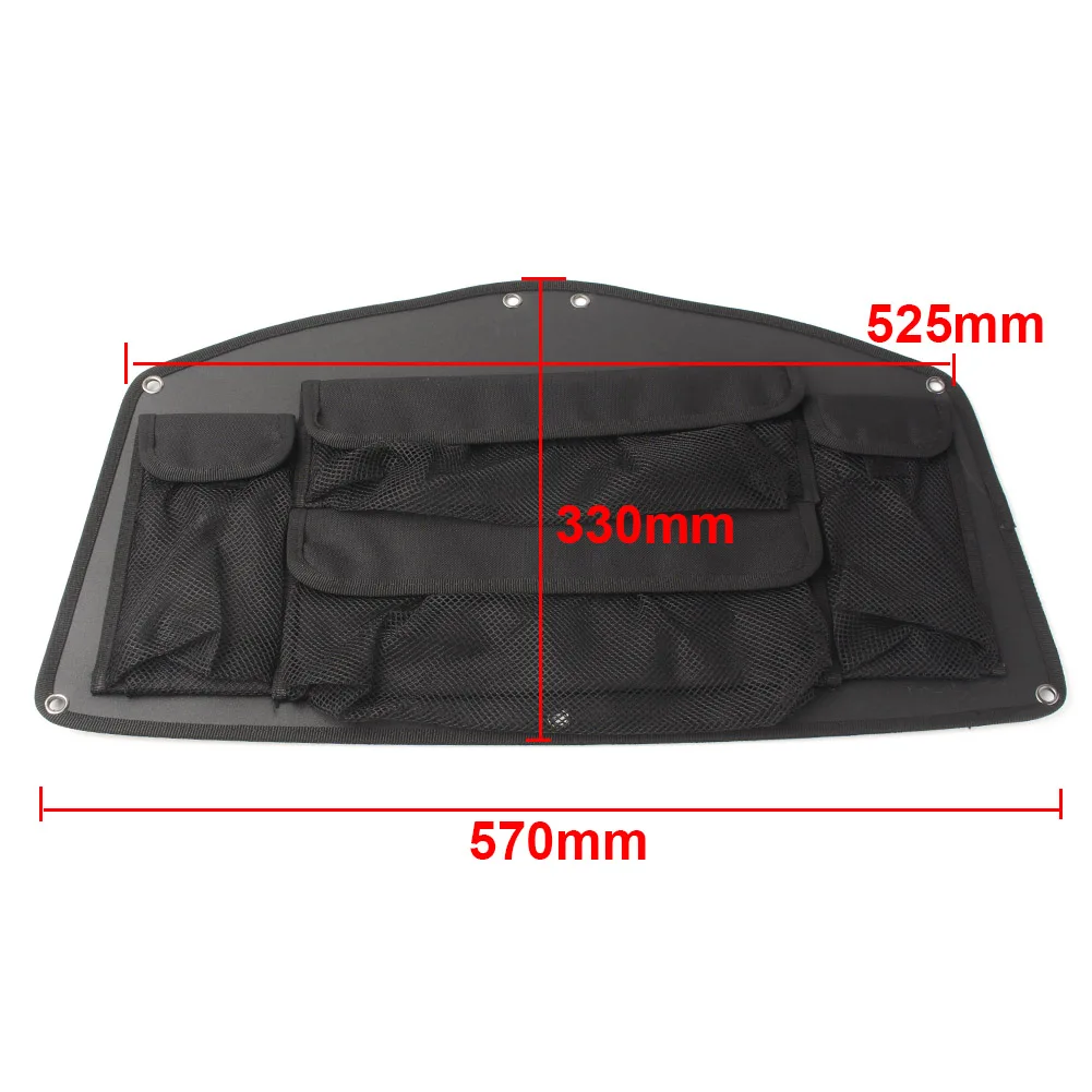 GL1800 Motorcycle Rear Trunk Lid Organizer Black Bag Pouch for Honda Goldwing GL 1800 2001-2011 2012 2013 2014 2015 2016 2017