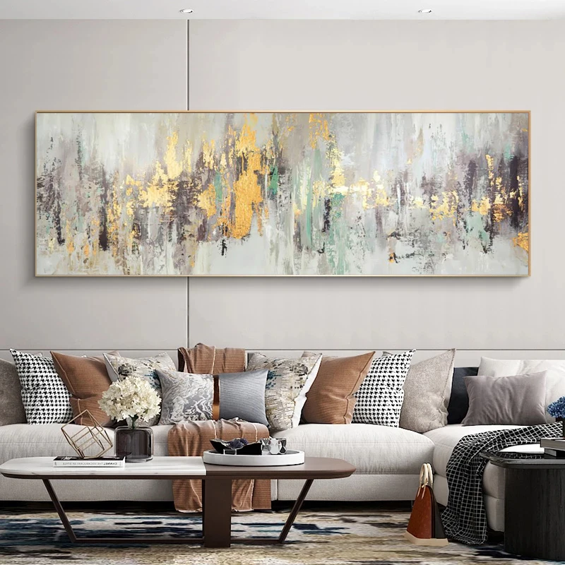 Abstract Oil Painting On Canvas Bedside Painting Home Decor Landscape Posters And Prints Wall Art Pictures For Living Room