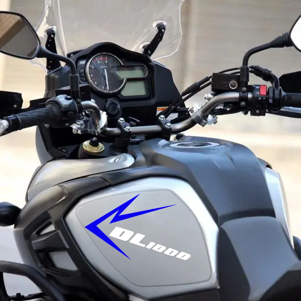 FOR V-Strom DL1000 DL 1000 VSTROM 2014-2019 Motorcycle Accessories Protector Transparent Epoxy Resin Tank Pad Sticker 3D Decals