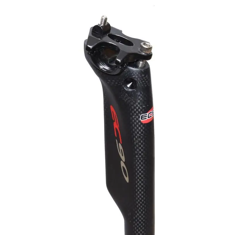 EC90 Carbon Fiber MTB/Road Bicycle Seatpost 3K Winding Carbon Seat Post 27.2/30.8/31.6mm Seat Tube Cycling Parts