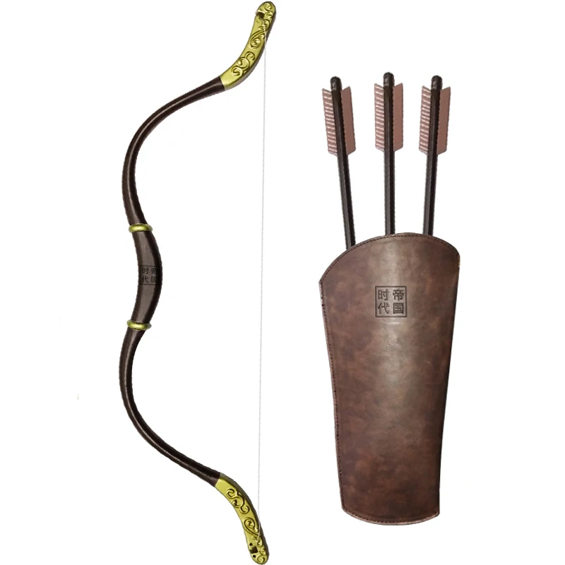 Ejection Outdoor Sports Toy Shooter Toy Bow and Arrow Parent-child Sports Safety Sucker for Child Archery Gift for Boy Cosplay