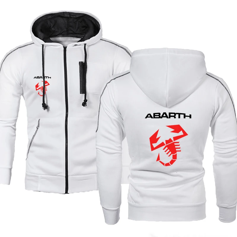 2020 new Men Hoodie Abarth Car Logo Print Sweatshirt Spring Autumn New Fashion Men Hoodie hip hop harajuku Casual Hoodie