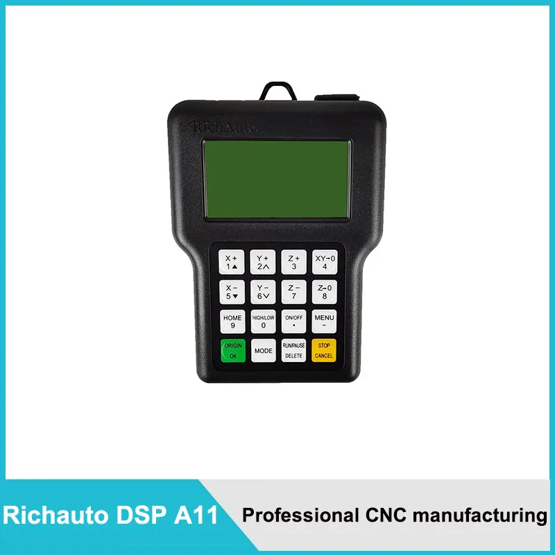 CNC 3-axis 4-axis controller RichAuto genuine DSP A11E A18 English version CNC engraving machine motion control system