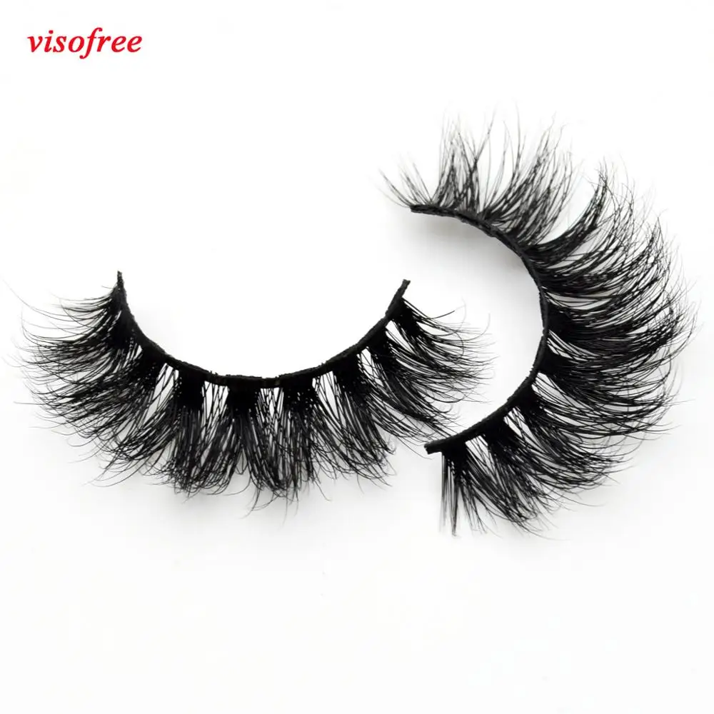 Visofree Thick Eyes Lashes Hand Make Fake Eyelashes Dramatic Volume False-eyelashes 3D Lashes Cilios Mink for Makeup Tools D110