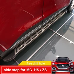 OEM running board side step foot pedal for MG ZS HS 2018 2019 2020 2021 2022 2023 2024,original style,ISO9001 quality,recommend