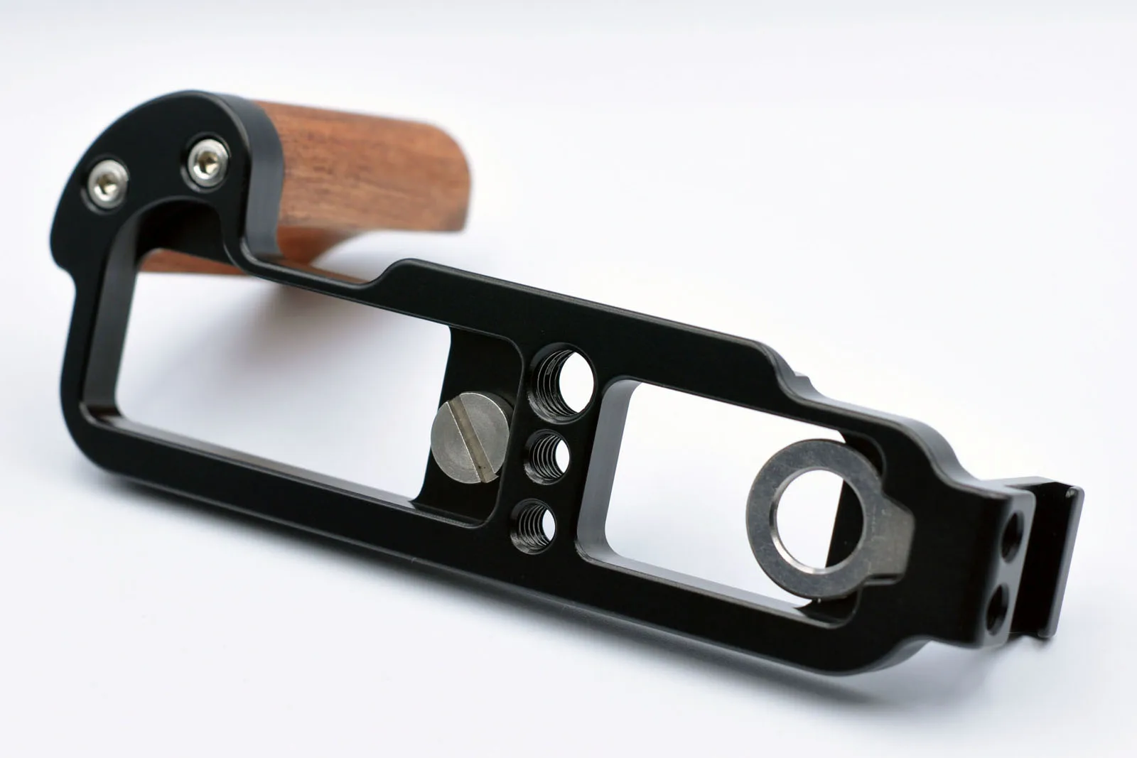 Soporte en L de madera para cámara Fuji X100V Fujifilm, placa Vertical de agarre