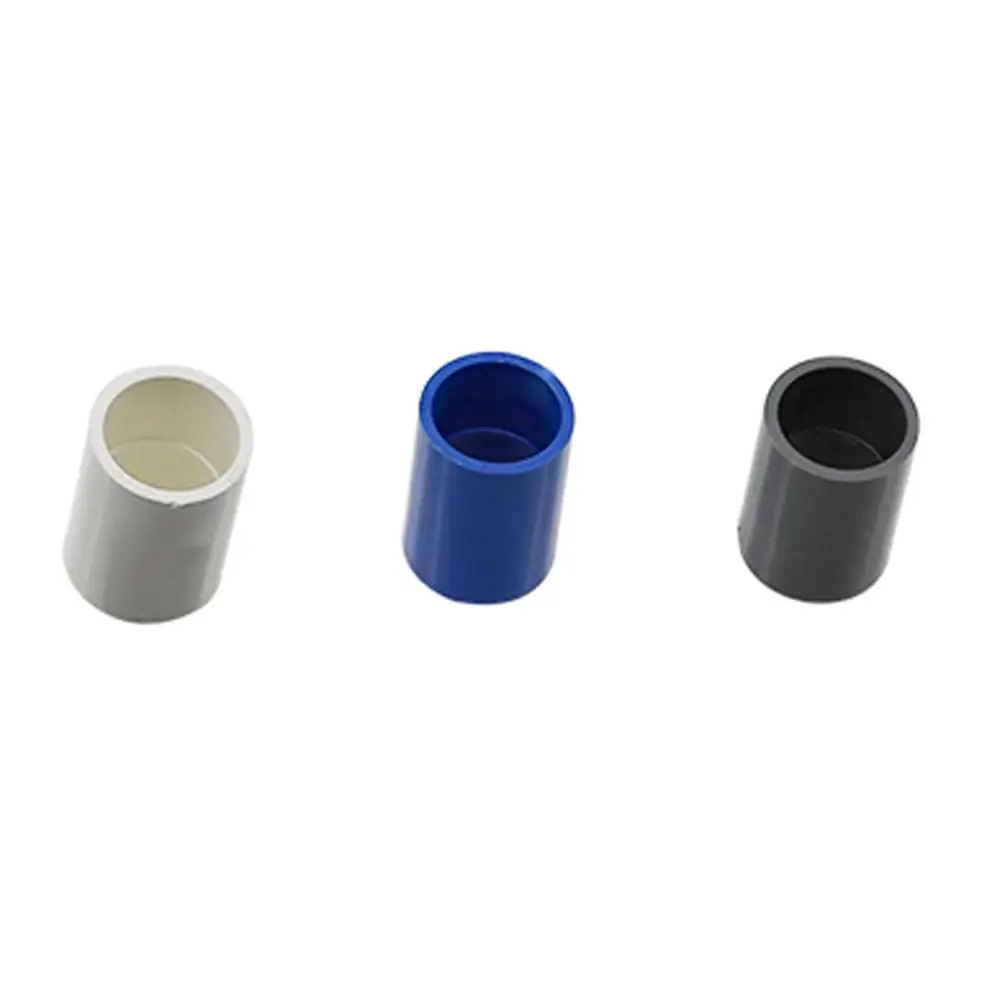 PVC 32 mm Pipe Straight Coupling Connector Water Pipe Supplies Equal Diameter Straight Joints Garden Irrigation Pipe Accessories