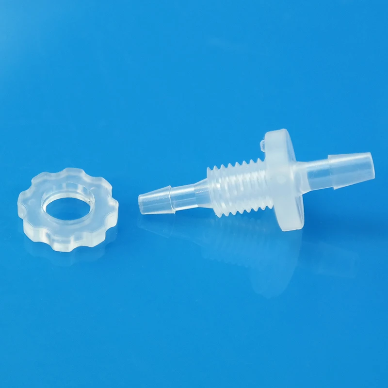 FDA PP Plastic Tube Connectors Medical Use High Transparency Smooth Surface Super Quality