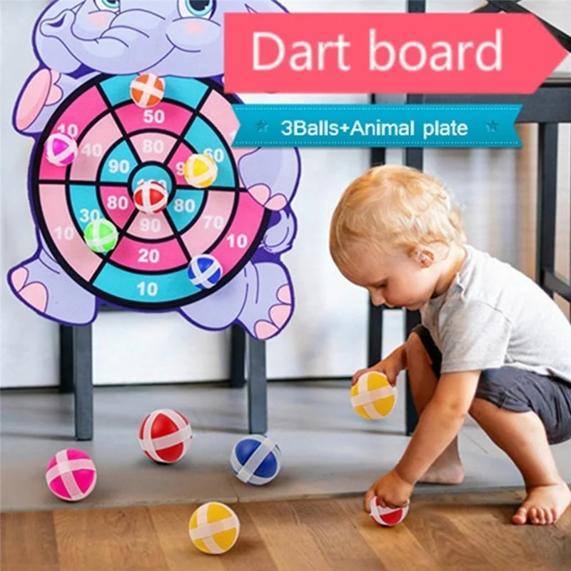 Kinderen Doel Kleverige Bal Gooien Dartbord Sport Kids Educatieve Bordspellen Met Darts Bal Ouder-kind Interactief Speelgoed