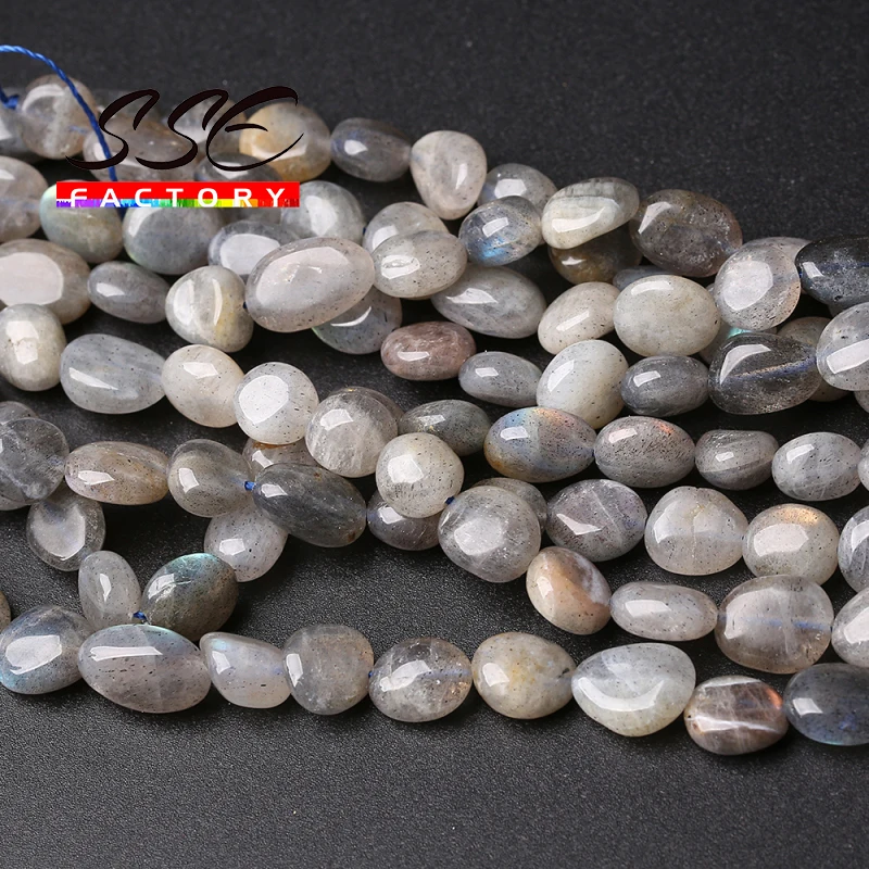 Natural Stone Beads 6-8mm Irregular Labradorite Stone Beads Loose Spacer Beads For Jewelry Making DIY Bracelet Necklace 15inches