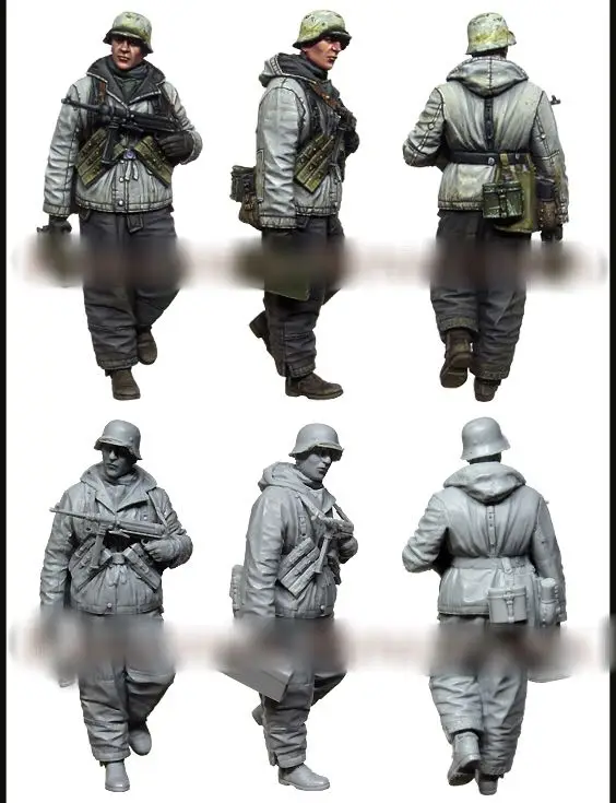 1/35 Resin Model Figure GK ， Unassembled and unpainted kit