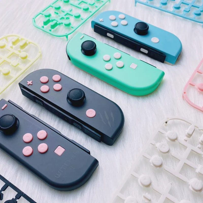 ABXY-tecla de dirección SL/SR/A/B/X/Y, pieza de botón de reparación para el hogar, mando izquierdo Y derecho para Nintendo NS Switch Joy-con