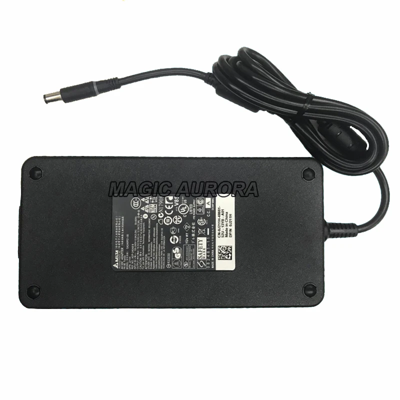 ของแท้สำหรับ DELL Precision M4710 M6700 ALIENWARE M17X M17 I7 P11E001 LATITUDE X1แล็ปท็อป Power Adapter 19.5V 12.3A GA240PE1-00