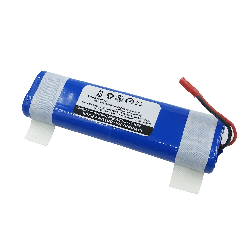 Vakaumus 14.8V 2600mah 3200Mah 18650 Lithium Battery For ILIFE V3s Pro  V50  V5s Pro  V8s  X750 Robot Vacuum Cleaner Battery