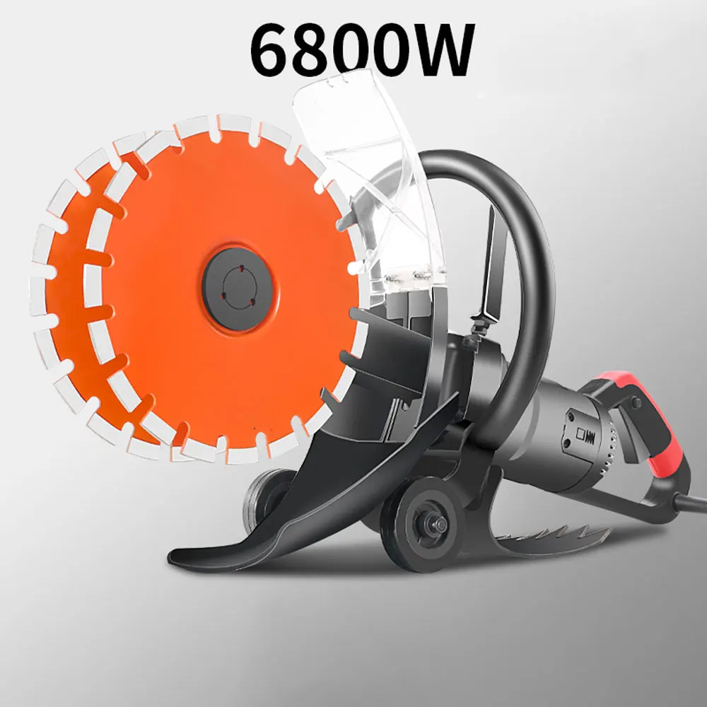 Double blades slotting machine Power Tool Water and electricity installation tools Dust-free wire groove marble cutting machine