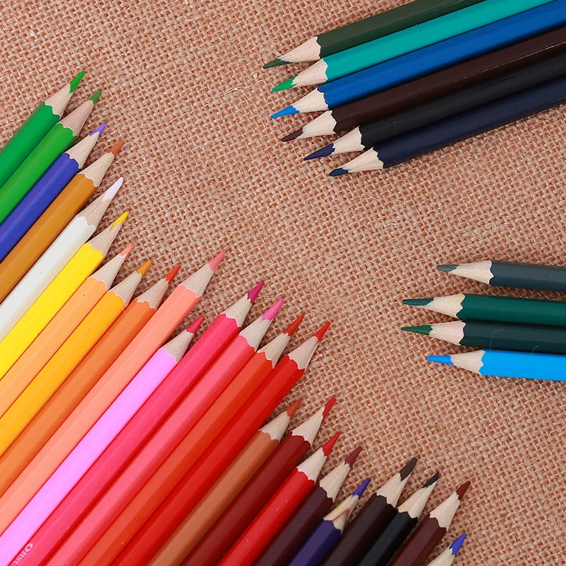 

12/24color Colored Pencils Barreled Children's Pencils Color Art Special Colored Lead Color Pens School Supplies