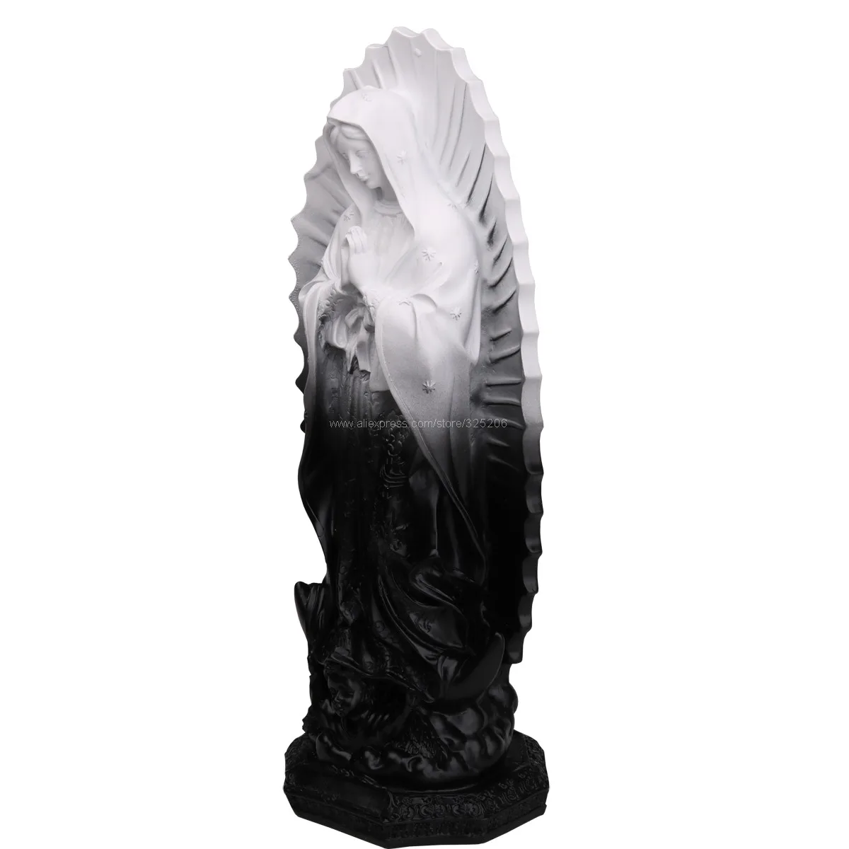 Guadalupe's Virgin Statue Figure Statuary Religious Catholic Sculpture 30cm 11.8inch NEW