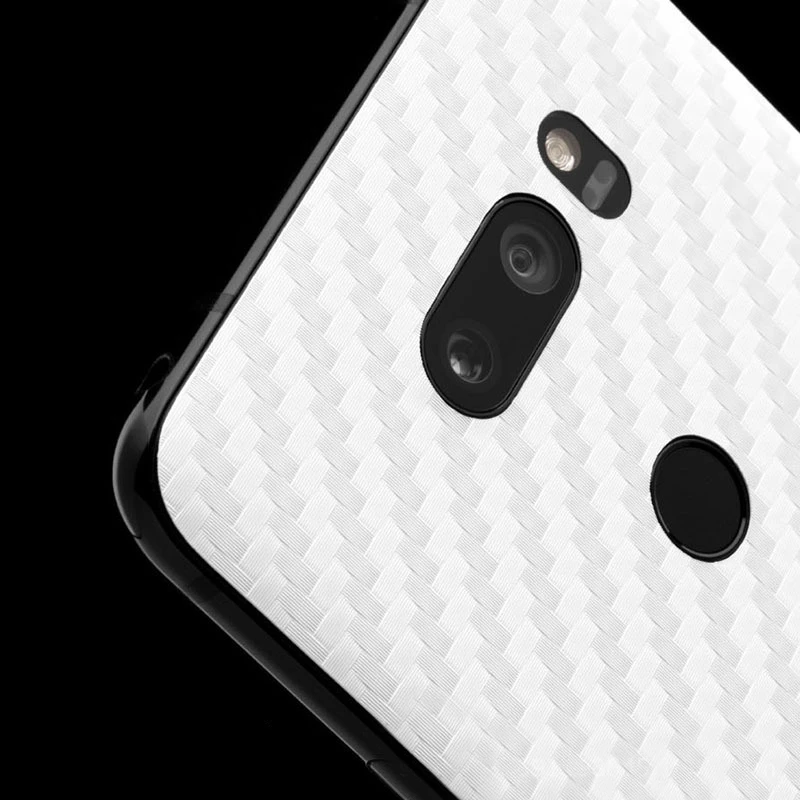 3D Carbon Fiber Skins Film Wrap Skin Phone Back Paste Sticker For LG G8 ThinQ V30 V35 V40 V50 ThinQ G6 G7 Q Stylus+ Film Sticker
