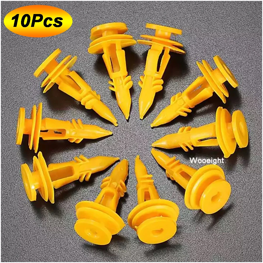 Wooeight 10x cauda porta painel clipe retentor 6502991 para wj jeep grand cherokee laredo chrysler mini vans cirrus dodge 6507686-aa