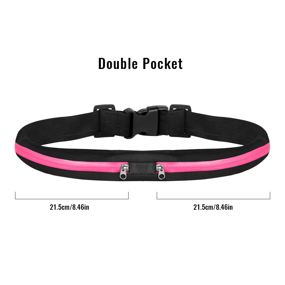 Buylor mulheres correndo saco de cinto de esportes dos homens saco da cintura à prova dwaterproof água portátil pacote de cintura pocketbelt bolsa