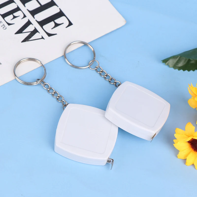 2 متر حاكم المعادن شريط القياس المفاتيح المحمولة سحب حاكم قابل للسحب