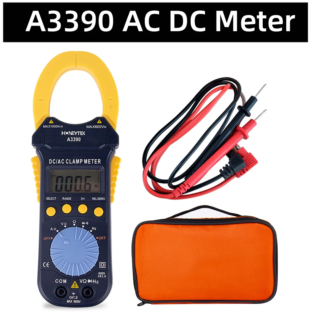 Digital Multimeter Clamp Meter Diode Measurement Professional AC DC Voltage Current Multi Meter Mini Testers Automotive Avometer