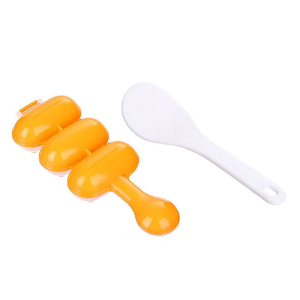 Children's Cartoon Rice Ball Mold Set Infant Food Supplement Round Rice Ball Spherical Kitchen Tools