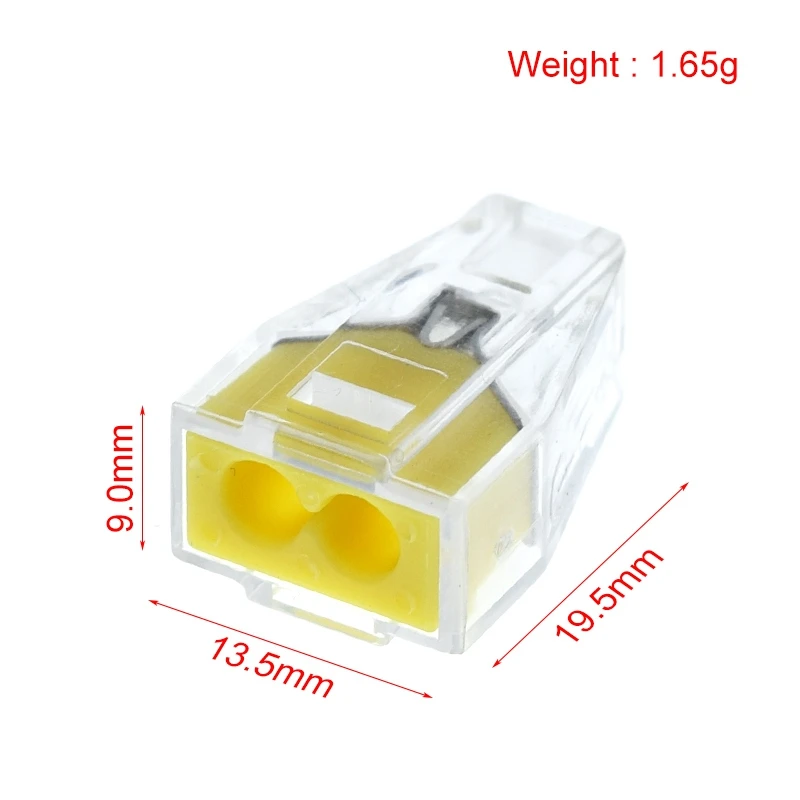 10/30 Stück PCT-102 PCT-103 PCT-104 PCT-106 TZT Universeller Kompakter Kabelverbinder Leiterblock mit Hebel – Detail 4