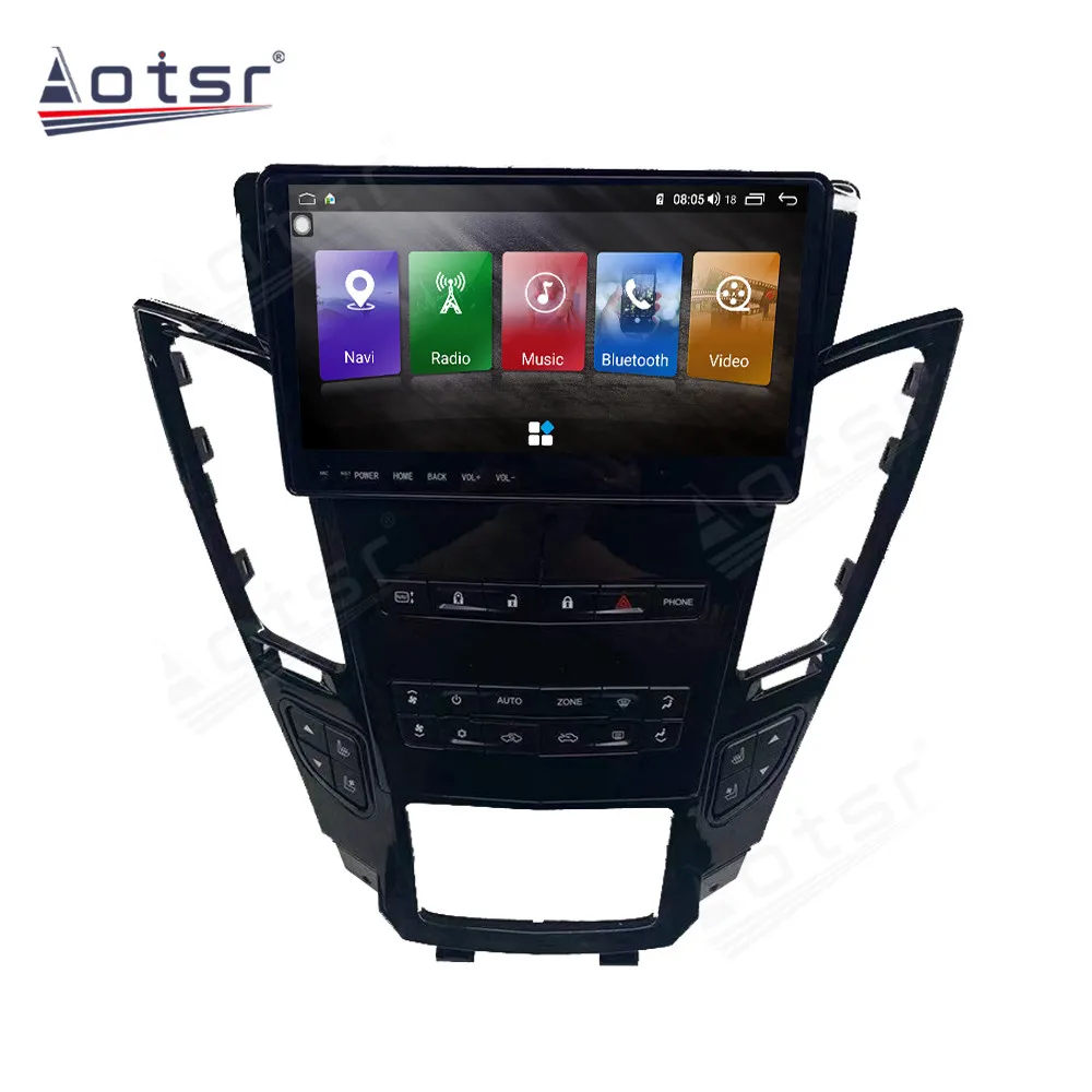 128G Carplay Multimedia Auto Stereo Android 10.0 Player For Cadillac CTS 2007 2008 2009 2010 2011 2012 GPS Navigation Head Unit