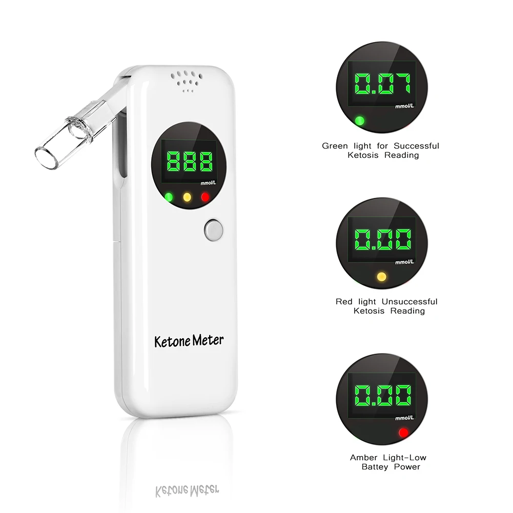 EEK-Brand High Accuracy Ketone Test Breath Ketone Meter