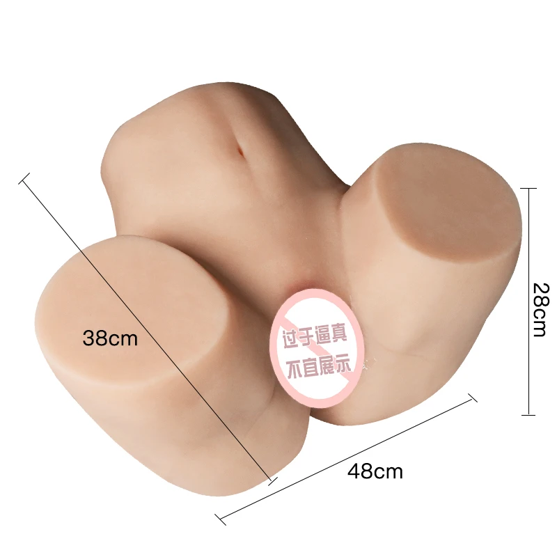 15KG Super Real Silicone Huge Fatty Ass Real Skin Sex Doll Artiflcal Vagina Pussy Male Masturbator Sex For Big Ass Sex Dolls