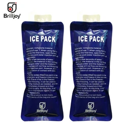 Brilljoy 10pcs High quality Reusable upgrade150ML Gel Ice Pack /Cooler Bag For Food Storage, Picnic, Ice Bag Medical Ice Packs