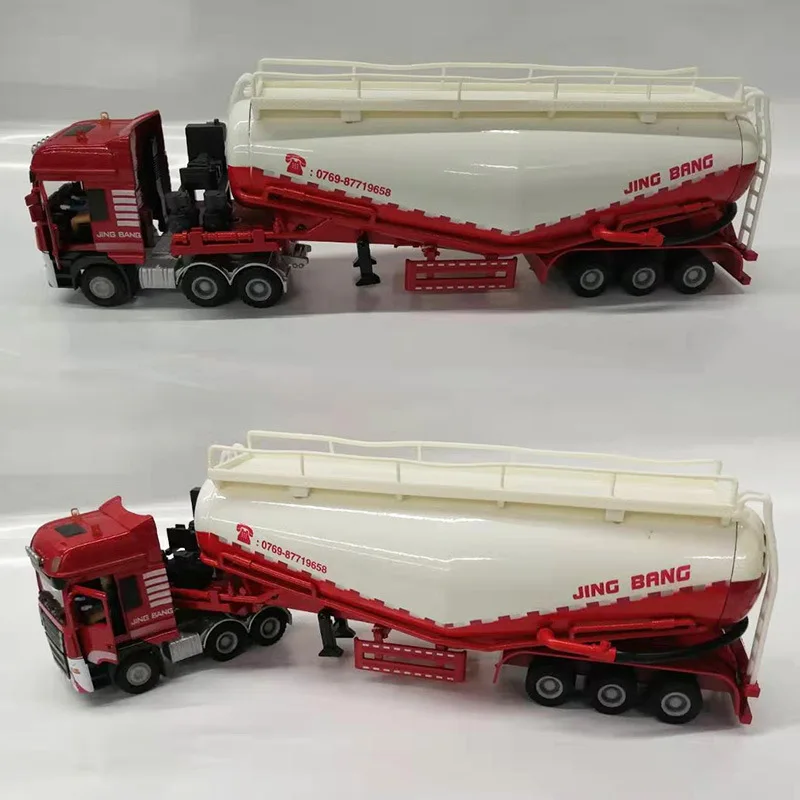 High quality alloy heavy tank truck transporter model,1:50 transporter truck model,exquisite gifts,free shipping