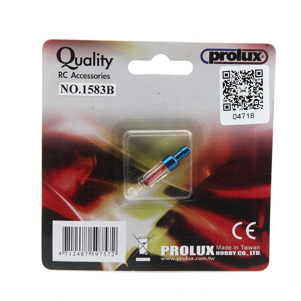 Prolux RJ1583B filtro carburante leggero per modello RC Aipalne