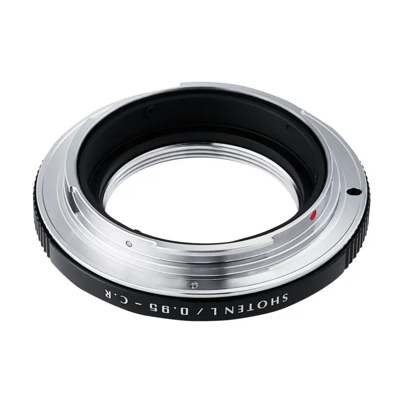 SHOTEN L/0.95-C.R 어댑터, 캐논 RF 마운트, EOSRP R5 R6 L095-CR 렌즈 어댑터, 캐논 50mm F0.95 / L39 렌즈