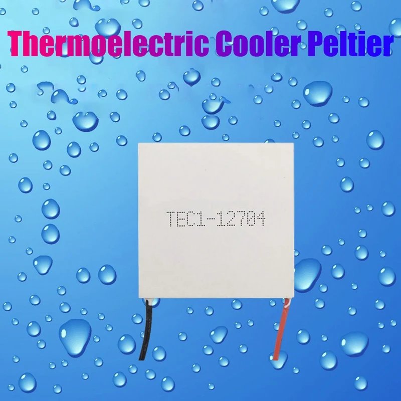 TEC1-12704 Thermoelectric Cooler Peltier 30mmx30mm TEC1 12704 Elements Module 12V4A Cooling Peltier