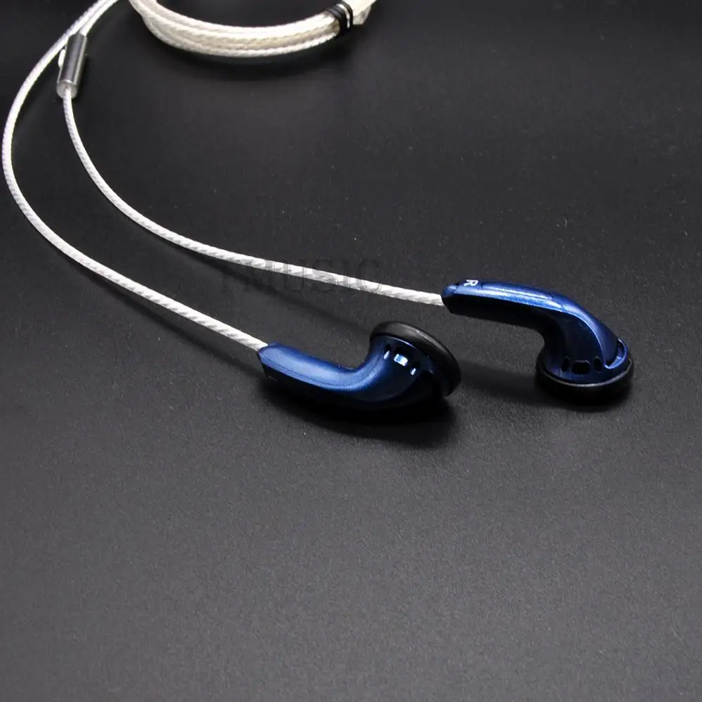 EP1 HiFi หูฟังหูฟัง DIY หูฟัง Silver Plated Wires Neutral Sparkle Sound หูฟัง