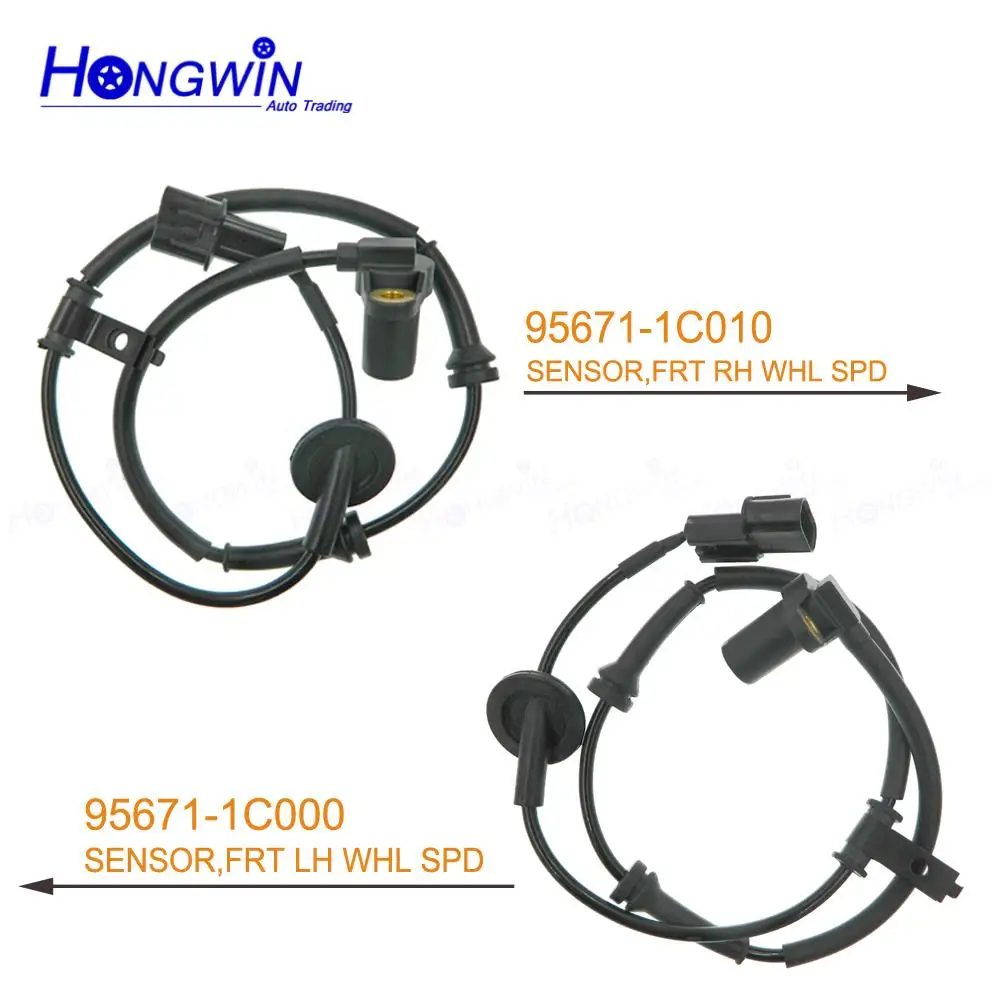 

95671-1C000 & 95671-1C010 Front LEFT & Right ABS Wheel Speed Sensor For HYUNDAI GETZ TB 956711C010 956711C000