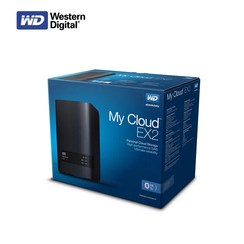 Western Digital WD My Cloud Ex2 Ultra Mobile USB 3.5 Hard Drive NAS