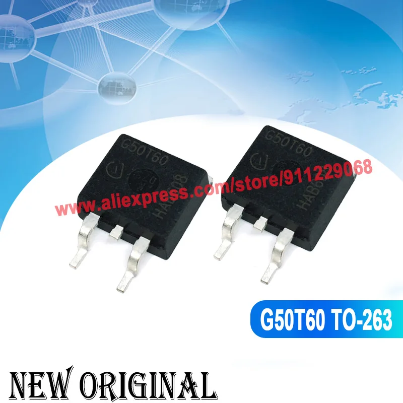 (5 Pieces) IGB50N60T G50T60  TO-263 600V 50A