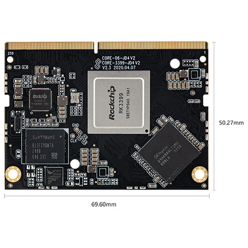 Core-3399-JD4V2 ، كمبيوتر مصغر ؛ كمبيوتر مصغر ؛ كمبيوتر سطح المكتب دعم لنظام التشغيل المتعدد ، 4GB DDR ، 32GB eMMC ، التوت بي