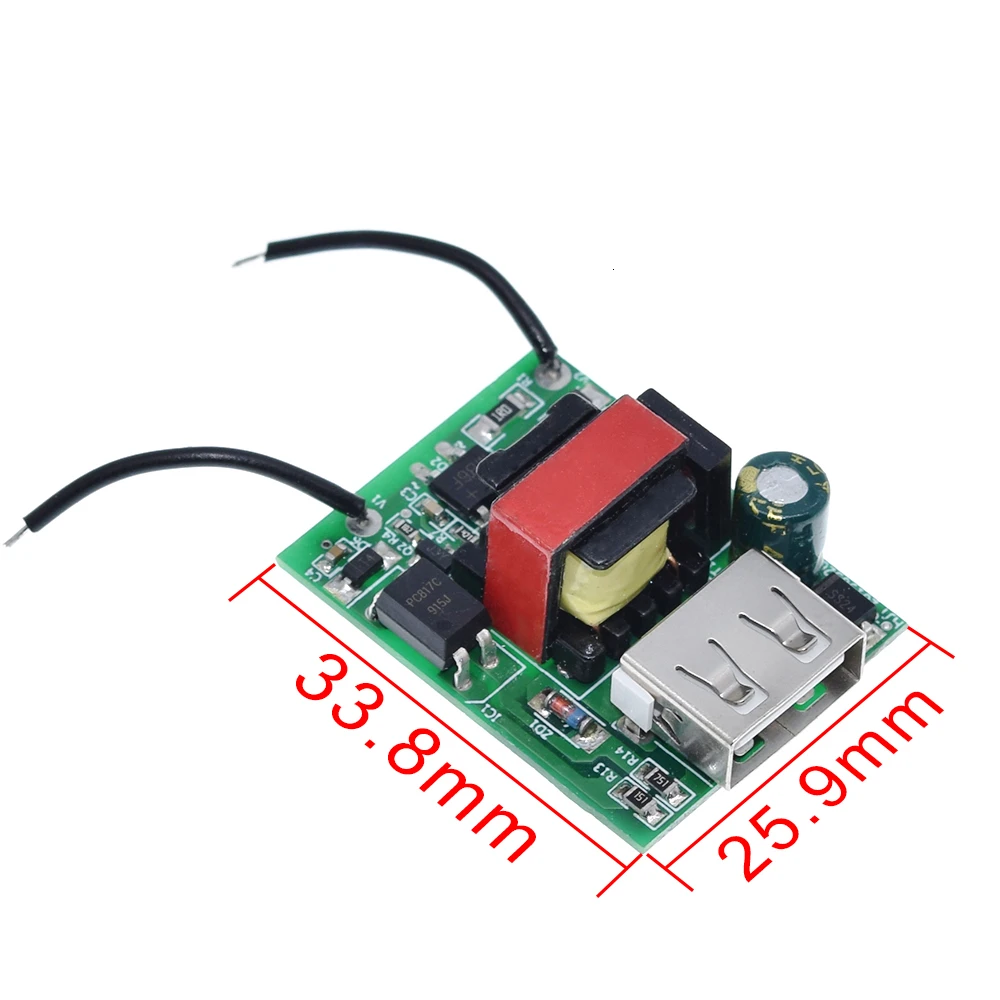 1/3PCS USB DC Step-Down-Modul, isolierte Stromversorgung, Abwärtswandler, Spannungsstabilisator, 12V 24V 36V 48V 72V auf 5V 1A – Detail 3