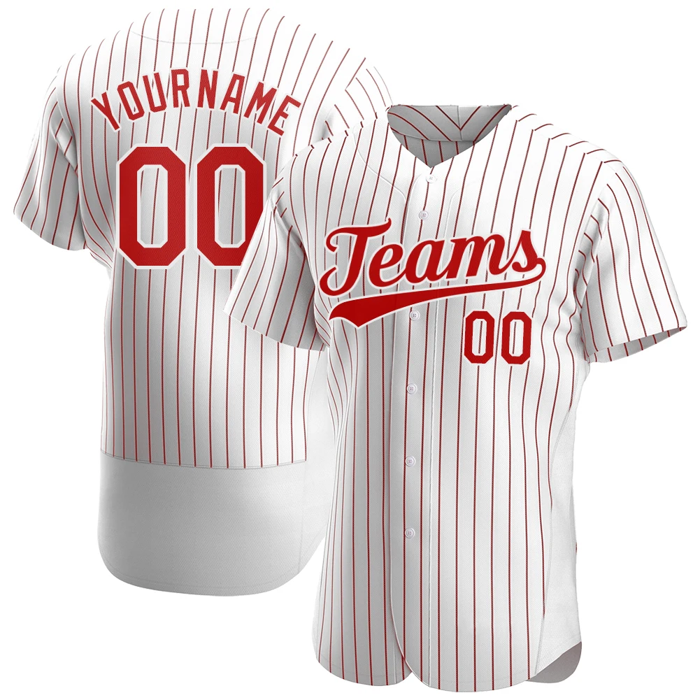 Personalized Custom Baseball Jerseys Uniforms Print Own Team & Your Name Sport Jersey University Game Training Unisex clothing