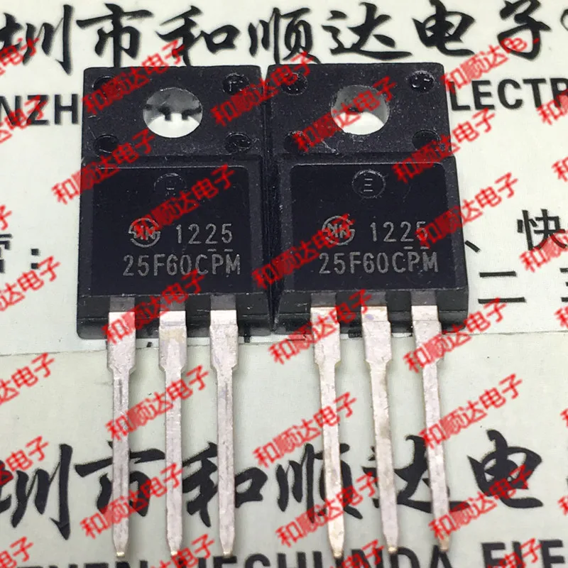 

New (5piece) F25F60CPM 25F60CPM TO-220F TO220F