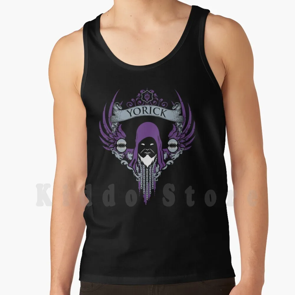 Yorick-Limited Edition Tank Tops Vest 100% Cotton Esports E Sports Esports Ad Carry Middle Lane Support Jungler Top