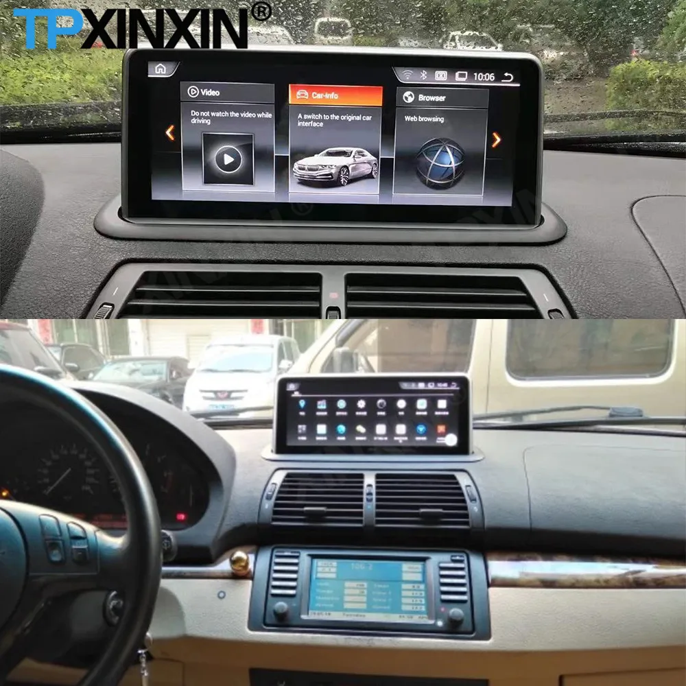 256GB Radio Receiver Android 11 For BMW X5 E53 1999 2000 2001 20002 2003 2004 2005 2006 Audio Stereo GPS Video Player Head Unit