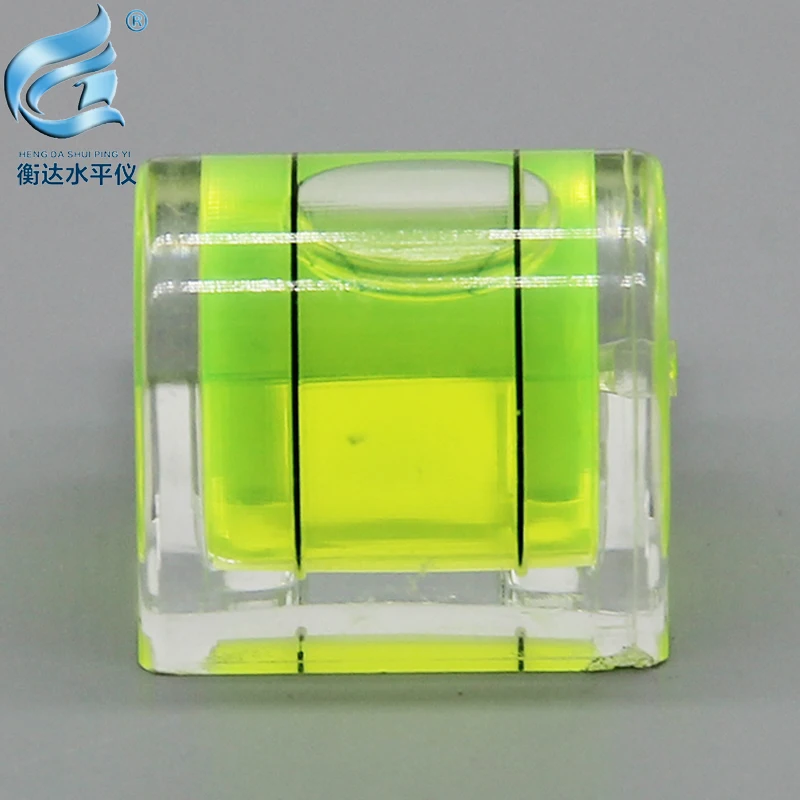Plastic Niveau Bubble, Hoge Precisie Niveau, Heteroseksuele Niveau Bubble Grootte 30*24*20Mm