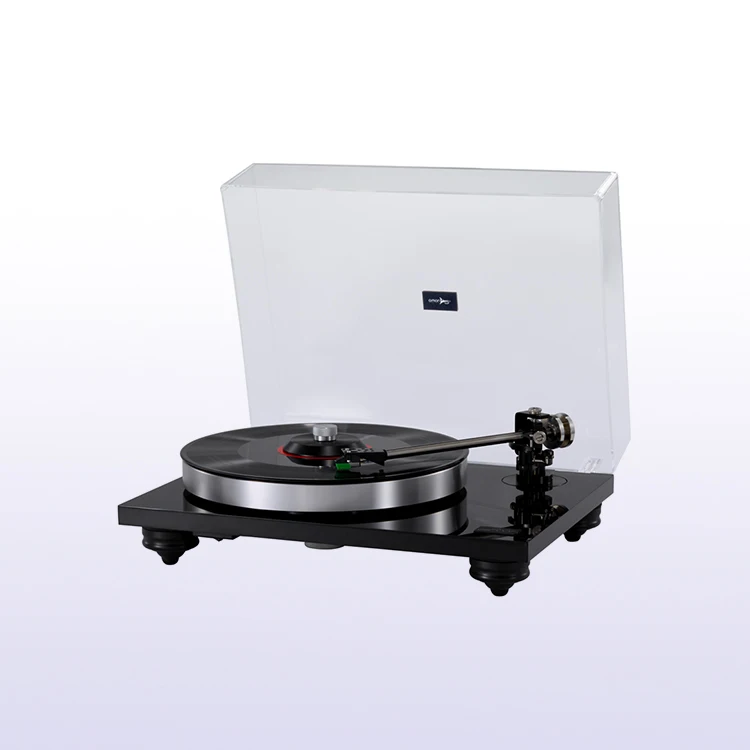 New Amari vinyl record player LP-007 Magnetic levitation turntable with tone arm, cartridge and disc suppression