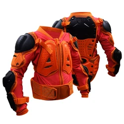 Childrens Motorcycle Body Armor For Height 1-1.4M CE Protective Gear Back Protector Motorcycle Motocross Off Road Racing Jacket